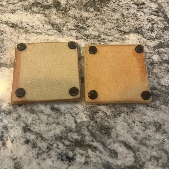 Set of Two Anthropologie Coasters - Picture 2 of 4